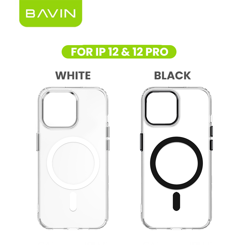 BAVIN YX304 Magnetic Suction Phone Case w/ Built-in Magnetic Ring | Drop Protection, Dustproof Compatible for iPhone 11-17 Series