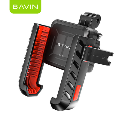 BAVIN PS96 Universal Shockproof Motorcycle Phone Holder Secure Lock & 360° Rotatable Navigation Mount
