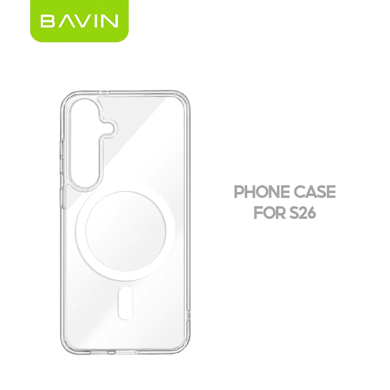 BAVIN Magnetic Phone Case Shockproof Protective Cover for Samsung S24U/S25U/S25 Plus/S26 Series