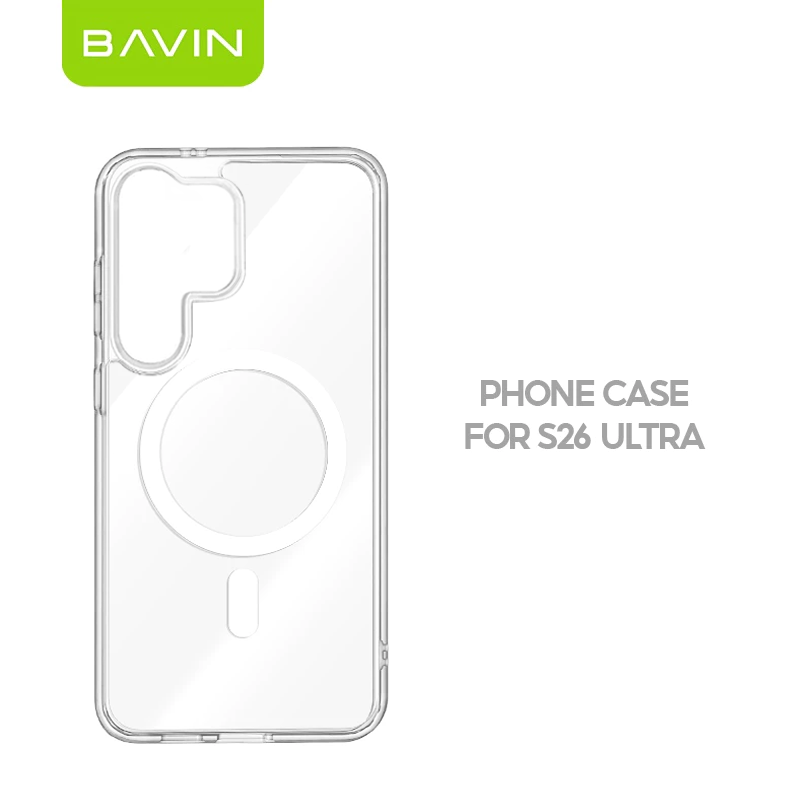BAVIN Magnetic Phone Case Shockproof Protective Cover for Samsung S24U/S25U/S25 Plus/S26 Series