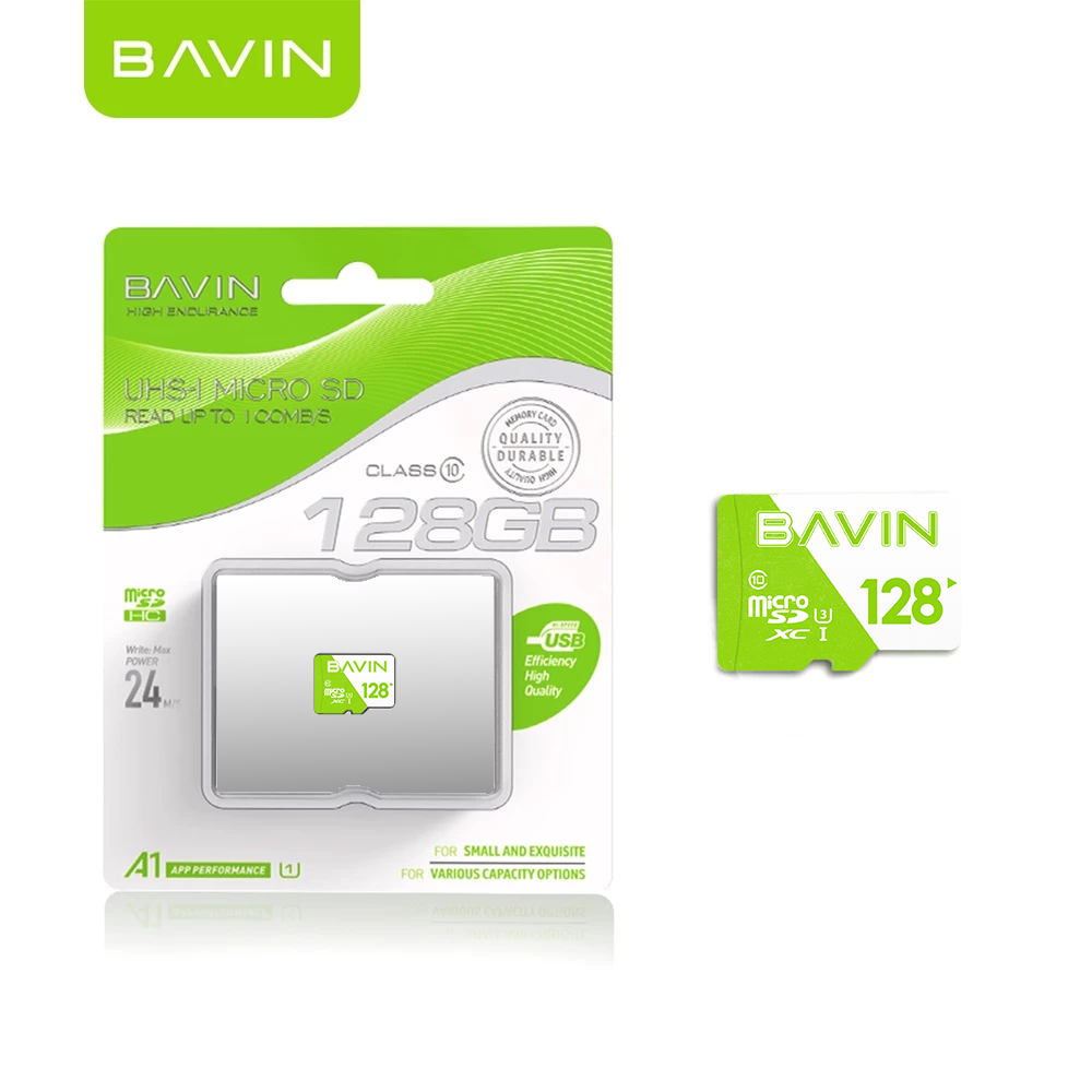 BAVIN Micro SD Card Class 10 Memory Card Capacity 4GB 8GB 16GB 32GB 64GB 128GB
