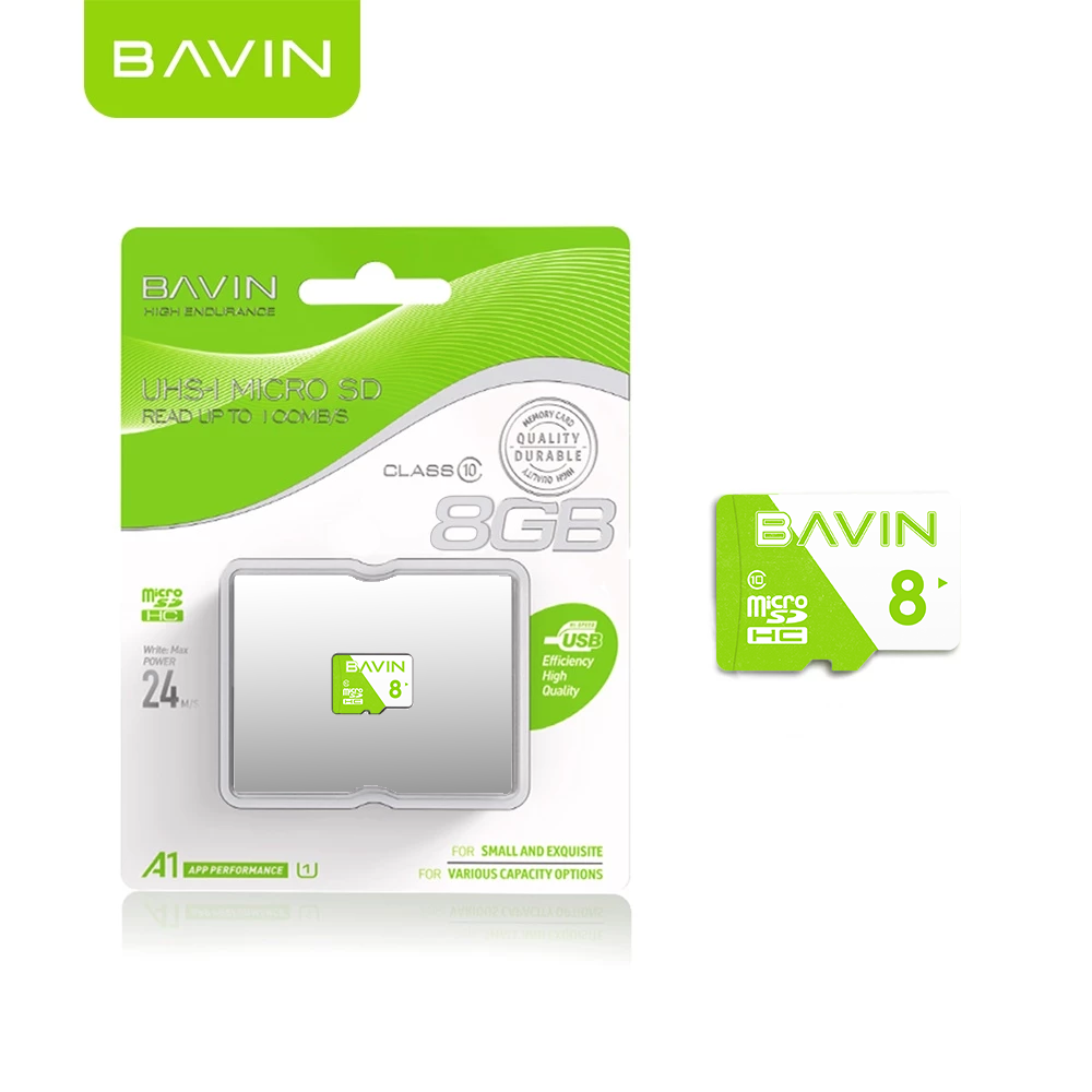 BAVIN Micro SD Card Class 10 Memory Card Capacity 4GB 8GB 16GB 32GB 64GB 128GB
