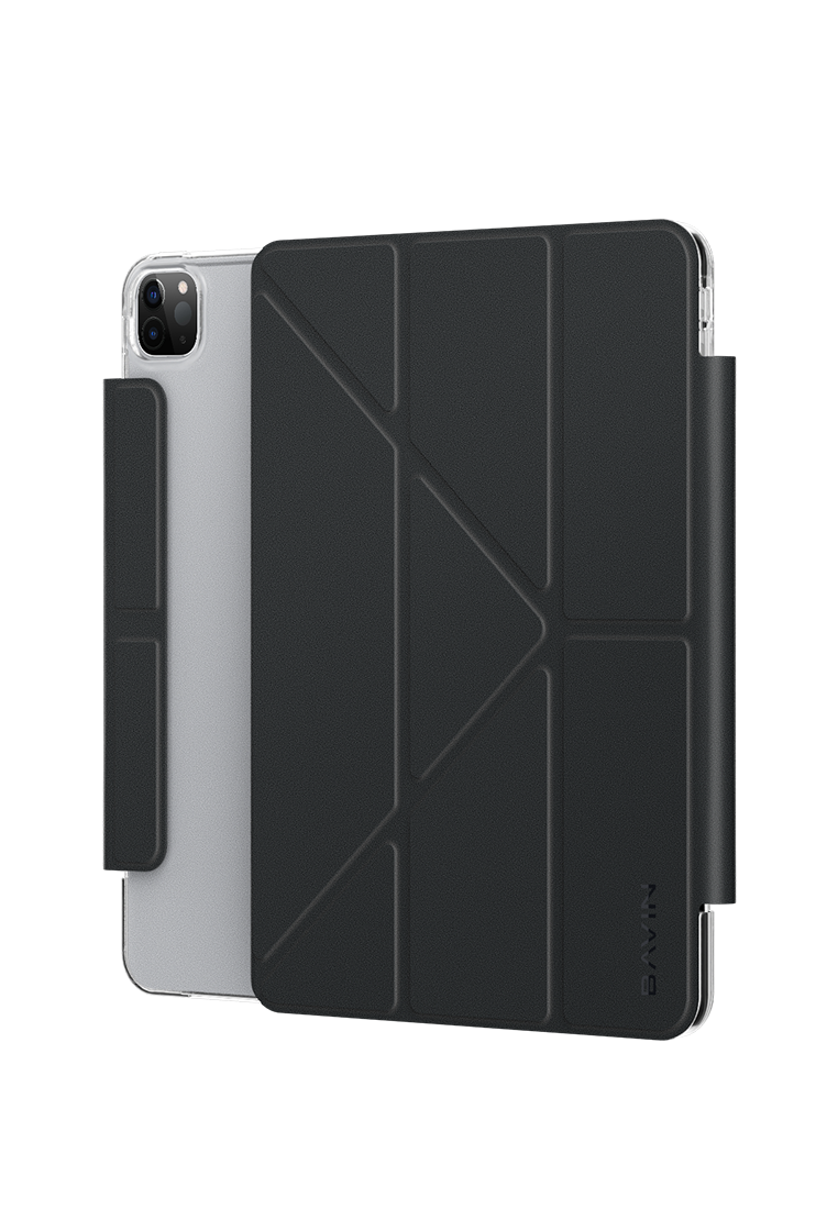 BAVIN E-C09 Clear Flip Cover Case Compatible w/ iPhone iPad Pro 11" 7/8 10.2"10.9" 1st-4th Gen Case