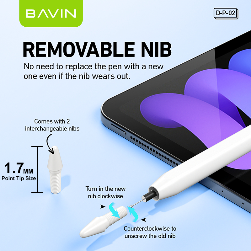 BAVIN D-P-01 Universal Magnetic Stylus Pen