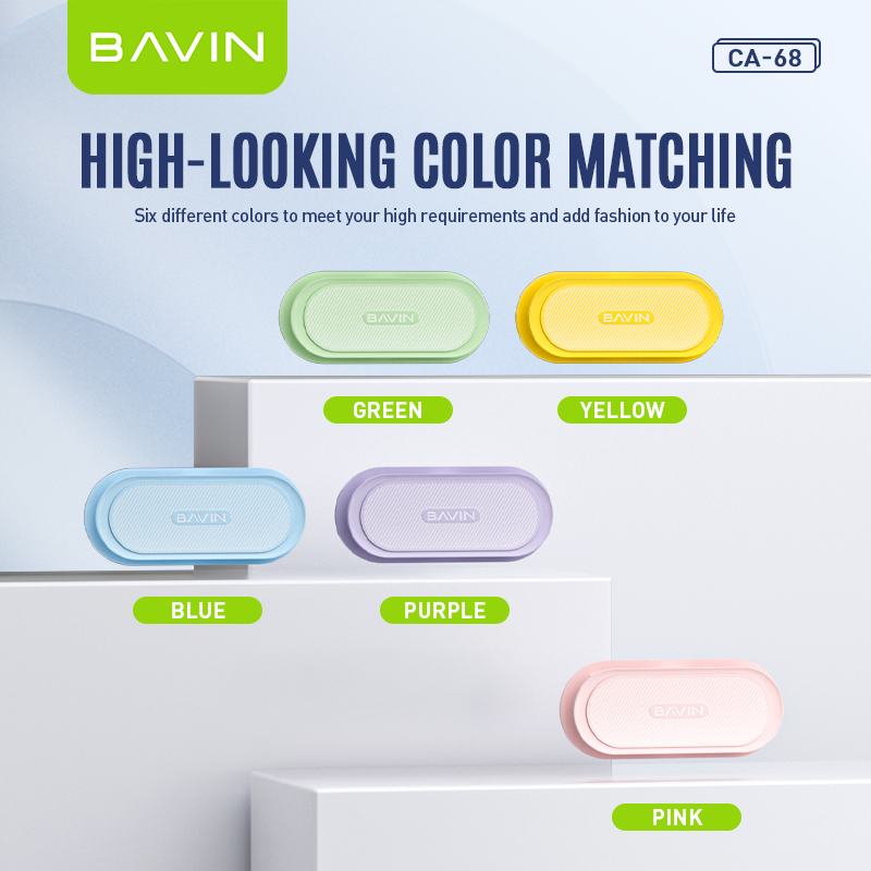 BAVIN CA68 Desktop Cable Storage Cord Wrapper Cable Wire Cord Organizer Winder Cable Management Clip