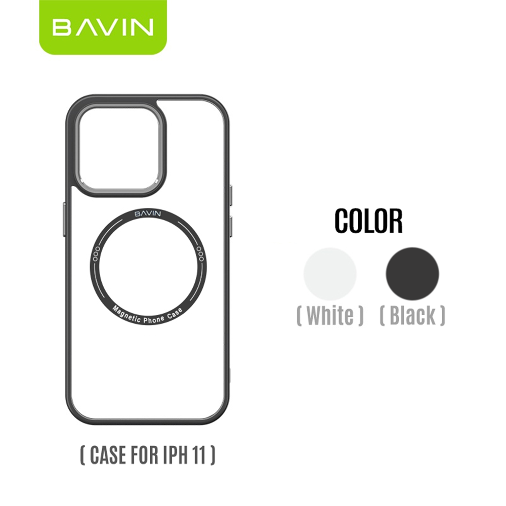 BAVIN Magnetic Case Protective Shockproof Phone Cover for iPhone 17 16 16 Pro Max 15 15 Pro Max 14 14 Pro Max 13 Pro Max