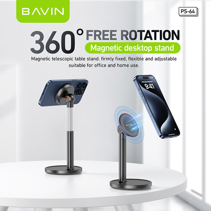 BAVIN D-S-PS64 360° Rotating Magnetic Phone Stand