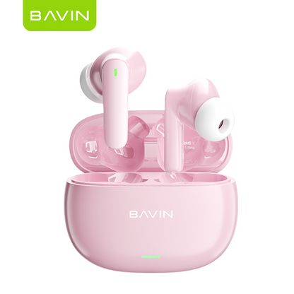 BAVIN HB-BA-57 TWS Wireless Bluetooth 5.3 Earbuds | HiFi Stereo Sound | Smart Touch | Long Battery Life