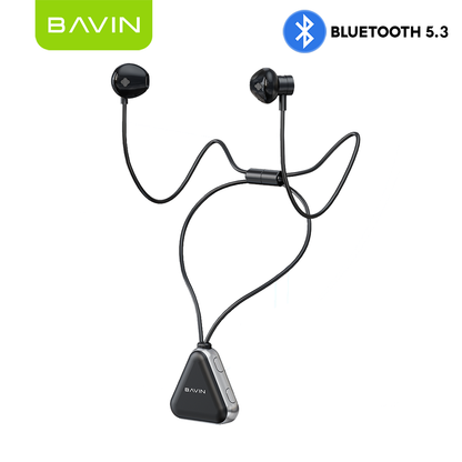 BAVIN BH68 / BH33 HiFi Wireless Bluetooth Neckband Sports Earphones w/ Type-C Fast Charging and Magnetic Suction Design