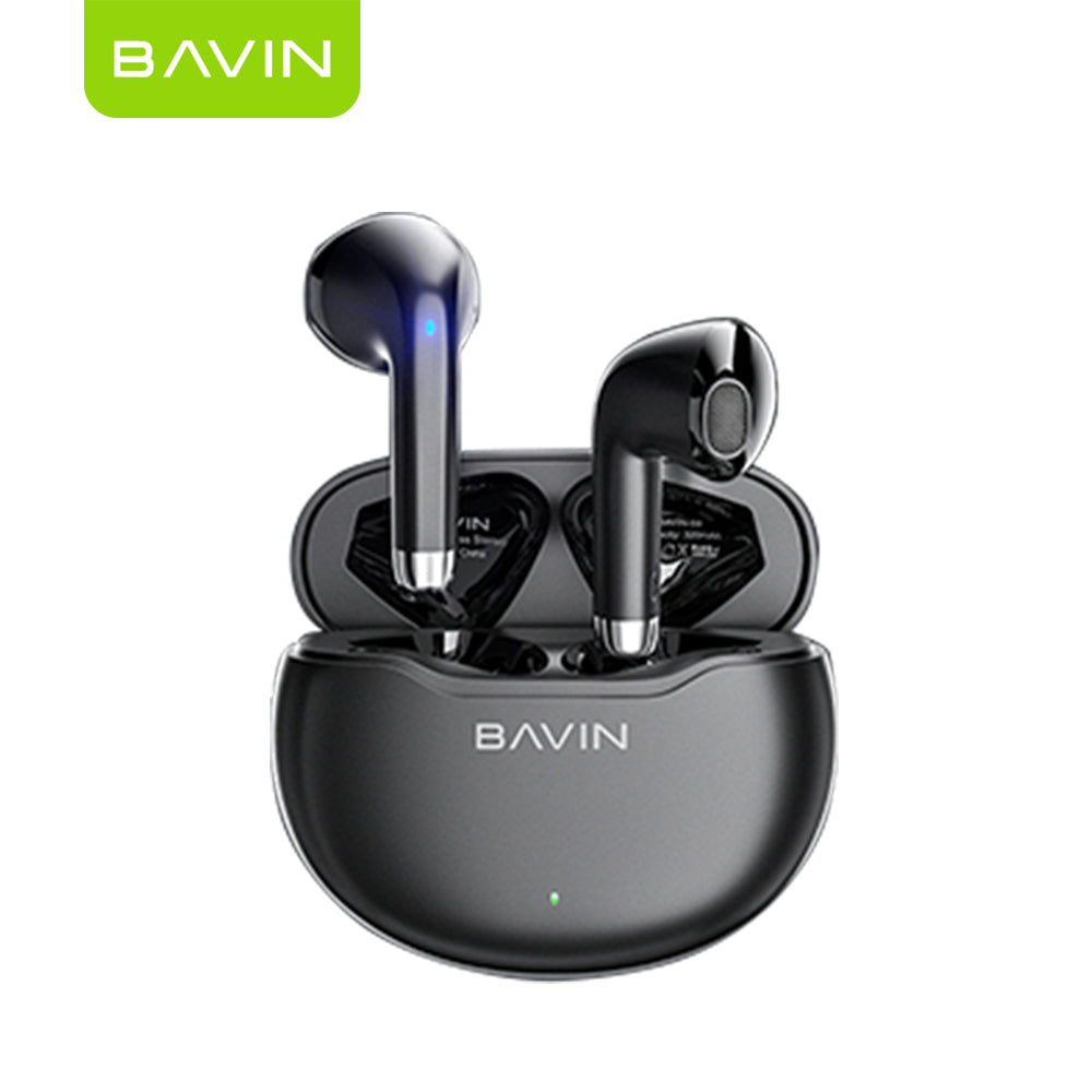 BAVIN HB-BA-59 TWS Wireless Bluetooth Earbuds w/ HiFi Stereo Sound, Long Battery, AI Assistant & Translation