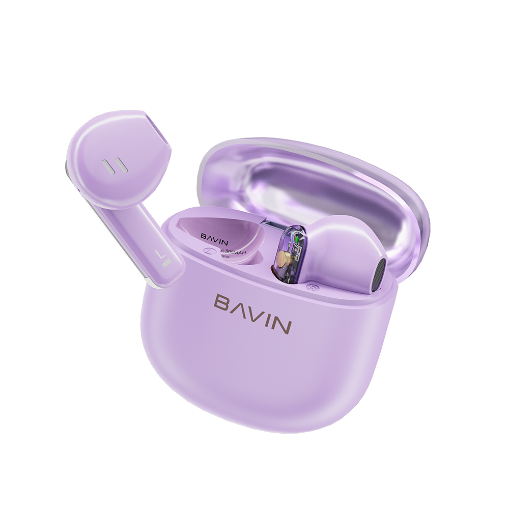 BAVIN HB-BA-61 TWS Bluetooth 5.3 Earbuds | HiFi Sound | 5H Playtime | Touch Control | Type-C Charging | iOS & Android