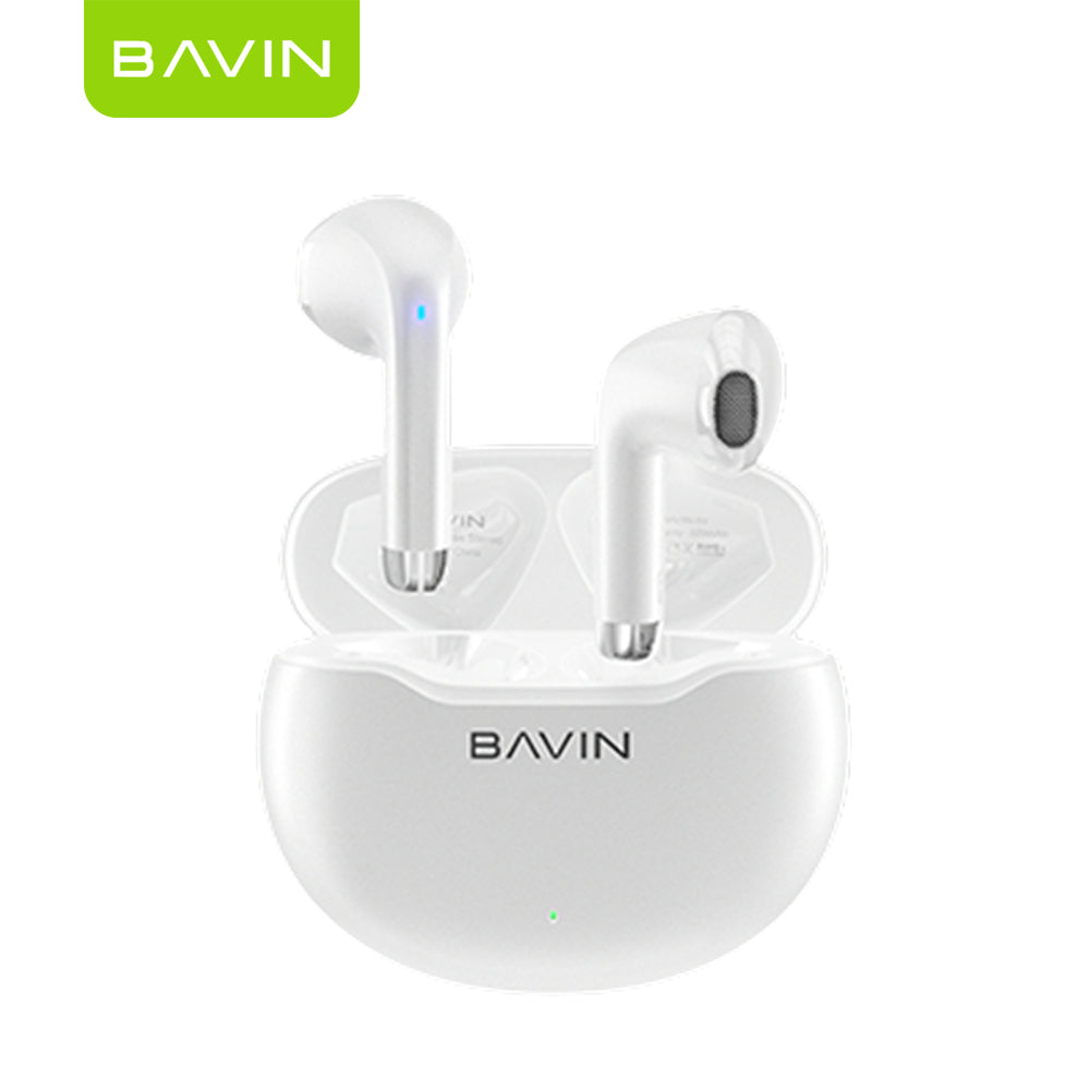 BAVIN HB-BA-59 TWS Wireless Bluetooth Earbuds w/ HiFi Stereo Sound, Long Battery, AI Assistant & Translation