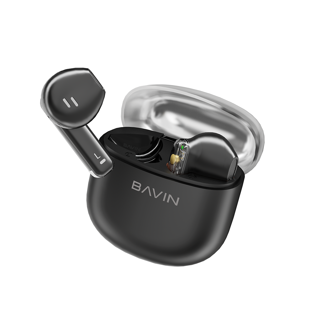 BAVIN HB-BA-61 TWS Bluetooth 5.3 Earbuds | HiFi Sound | 5H Playtime | Touch Control | Type-C Charging | iOS & Android