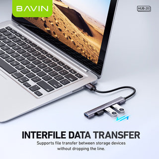 BAVIN U-H2-20 4-in-1 Multifunctional USB HUB Docking Station