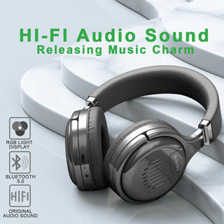 BAVIN HB-BH26 Wireless Bluetooth Earphones w/ HiFi Sound Deep Bass RGB Light & Call Compatibility