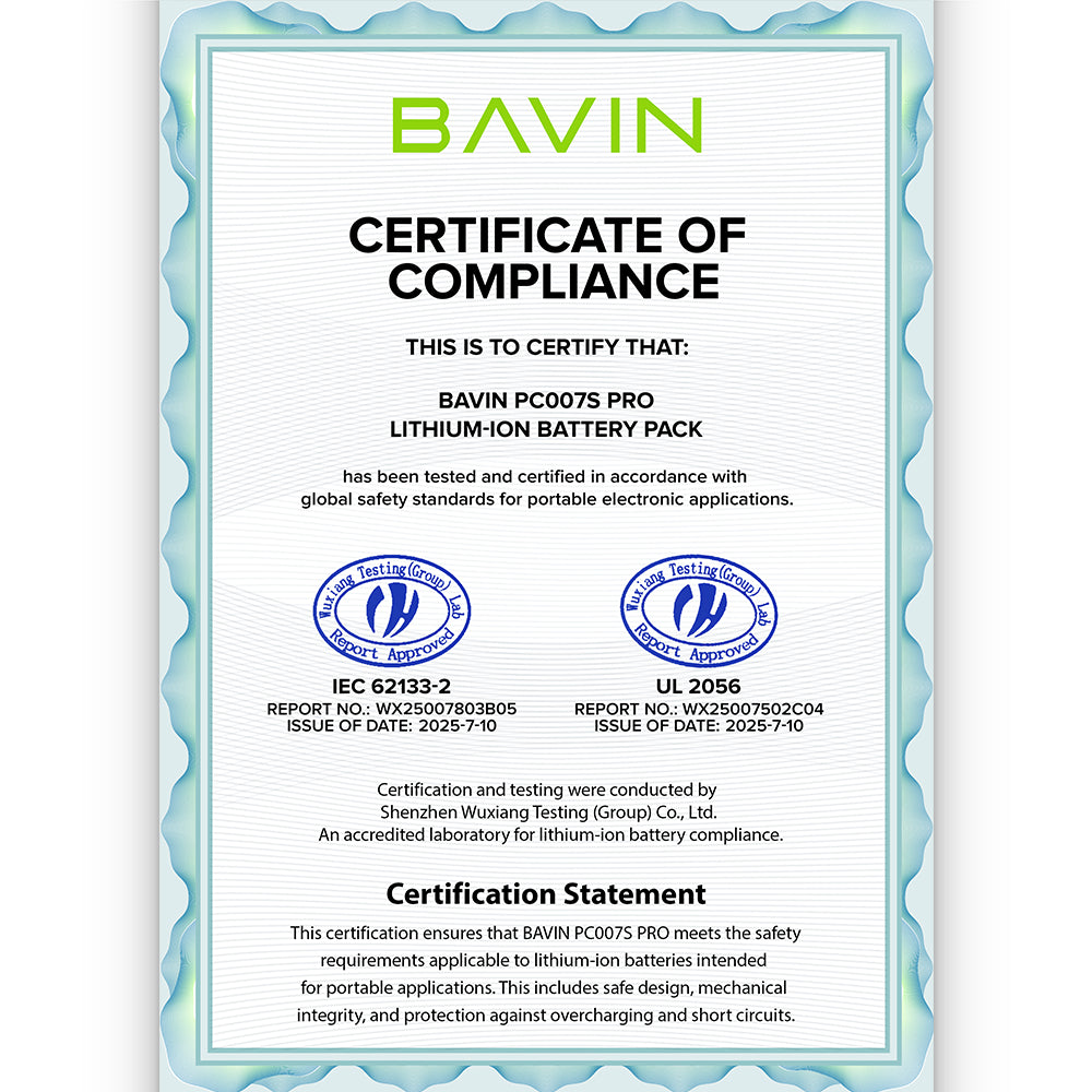 BAVIN PC008 10000mAh / PC007 20000mAh 22.5W Fast Charging Powerbank w/ Built-in Cable & LED Display