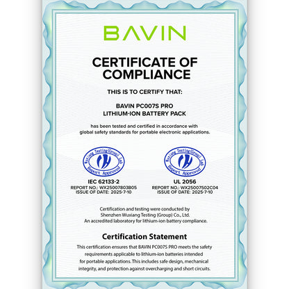 BAVIN PC008 10000mAh / PC007 20000mAh 22.5W Fast Charging Powerbank w/ Built-in Cable & LED Display