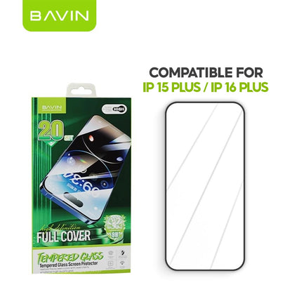 [Buy 1 Get 1 FREE] BAVIN S-Q4-XX Full Cover Tempered Glass for iPhone XS-17 Series