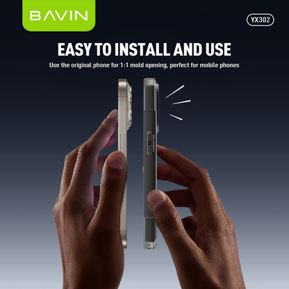 BAVIN E-YX302-XX Magnetic Shockproof Hard Case for iPhone 14/15 Series