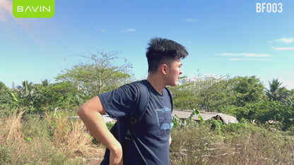 【Christmas Gift】BAVIN BF003 Mini Handheld Turbo Portable Mini Fan w/Up to 5 Gears Strong Wind Speeds