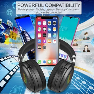 BAVIN HB-BH26 Wireless Bluetooth Earphones w/ HiFi Sound Deep Bass RGB Light & Call Compatibility